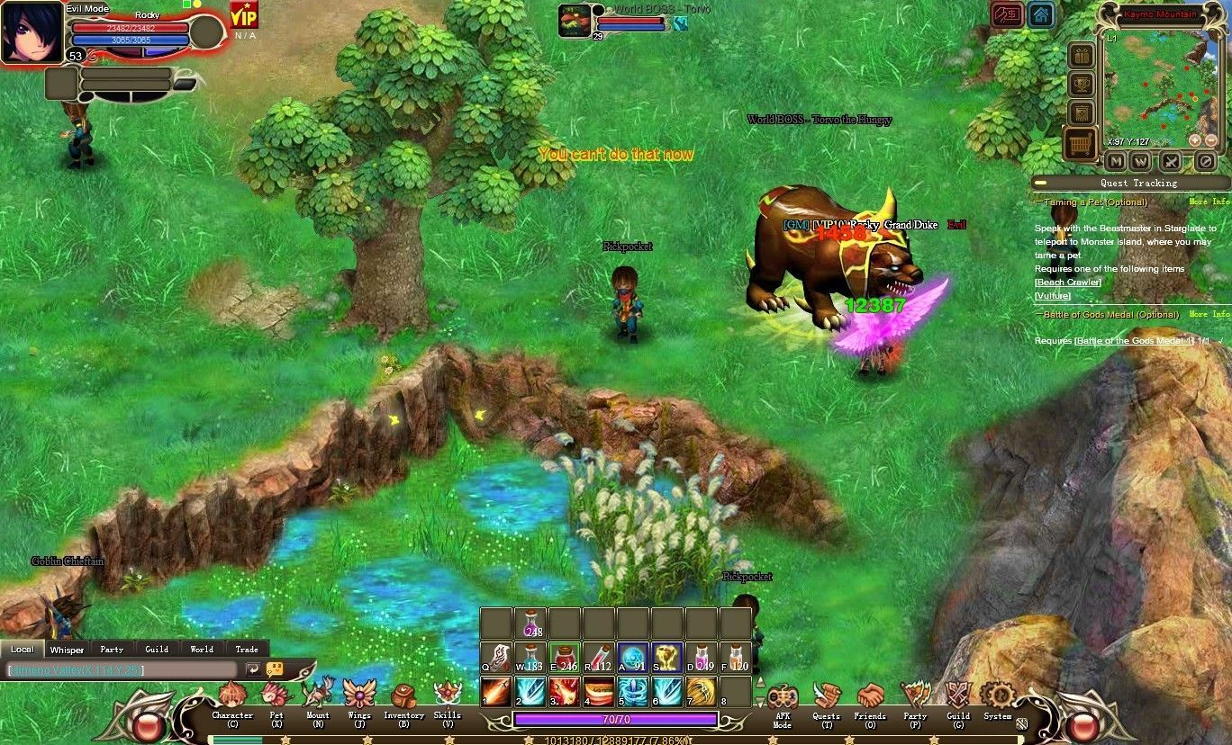 play free online mmorpg games no download