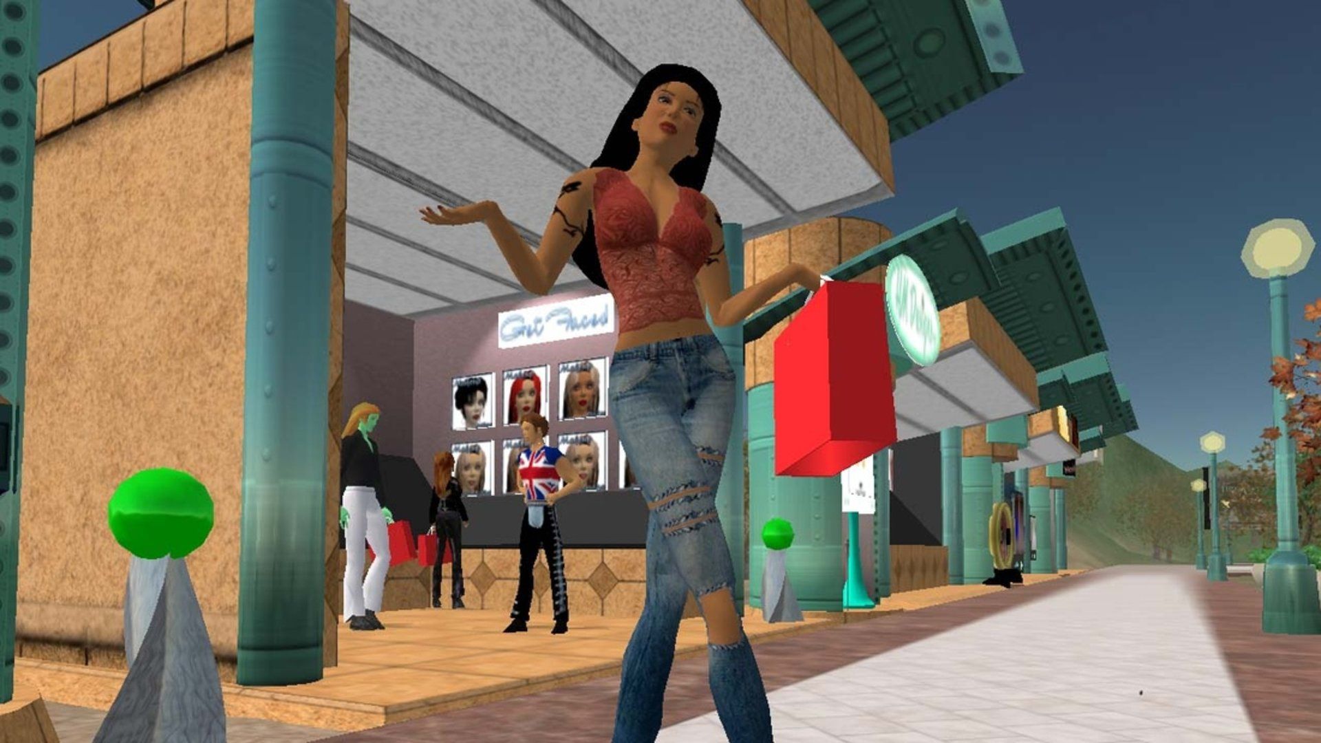 Social Mmo Games Second Life Player Screenshot 