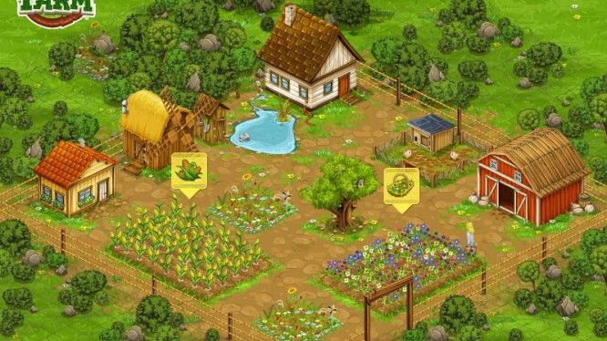 goodgame big farm hidden candies co-op village 2018