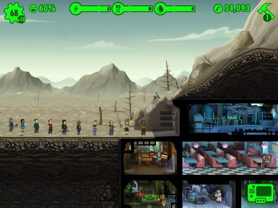 fallout shelter what is the settlement closest to