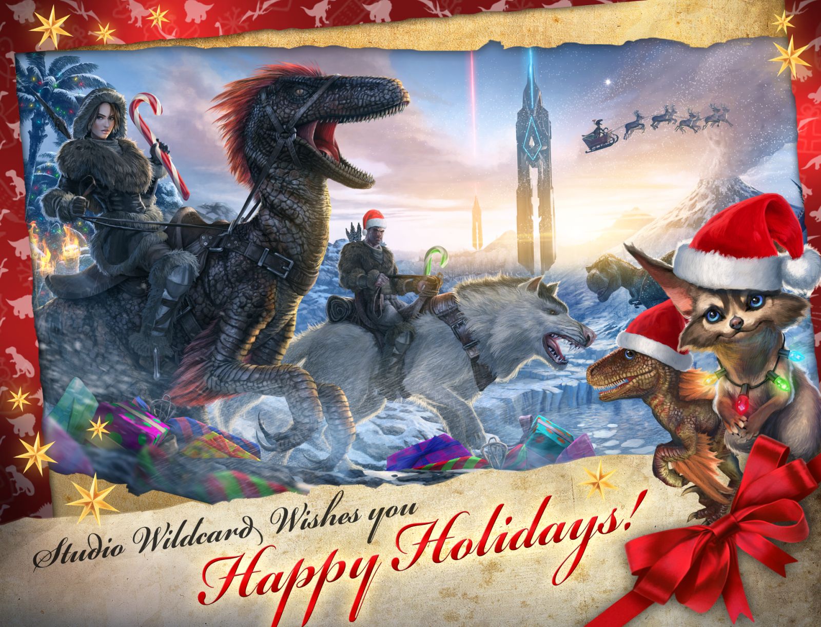Underwater Caves and Raptor Claus Arrive in Latest ARK Updates