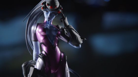 overwatch widow statue