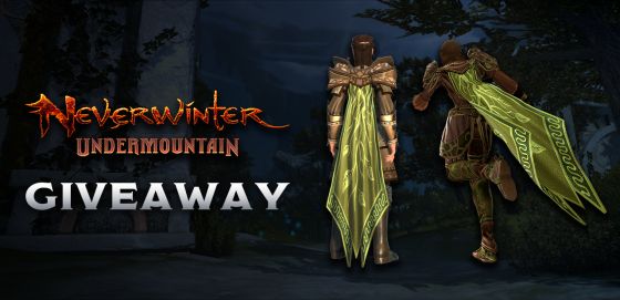 Giveaways Archive Mmogames Com - neverwinter cloak of the vine giveaway